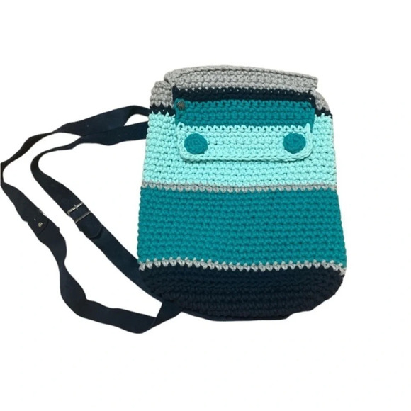 Hand Crafted Handbags - Handmade Backpack Bag Crochet Everyday School Casual Women’s Girls Small